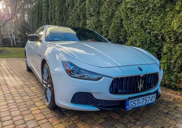 Maserati Ghibli cena 119999 przebieg: 63000, rok produkcji 2014 z Żagań małe 781